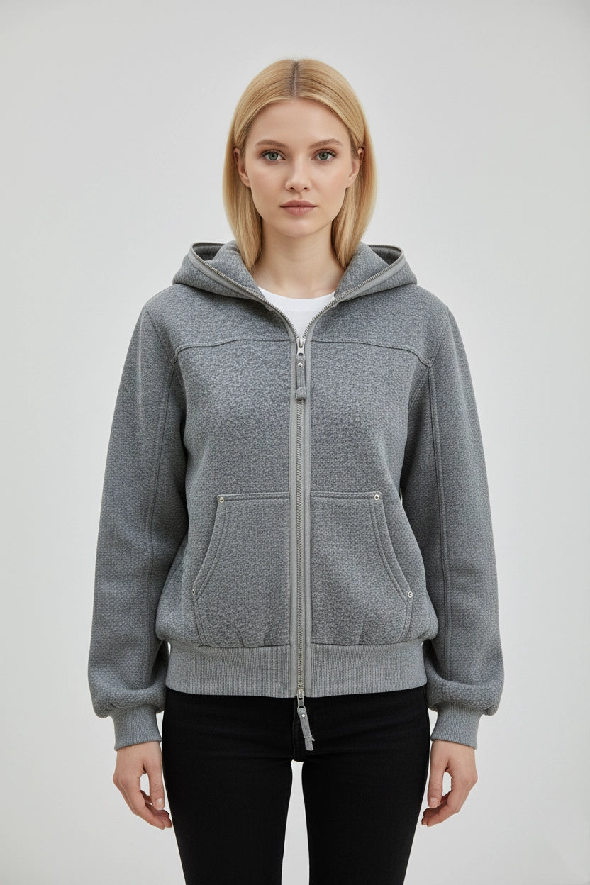 Double-Zip Hoodie