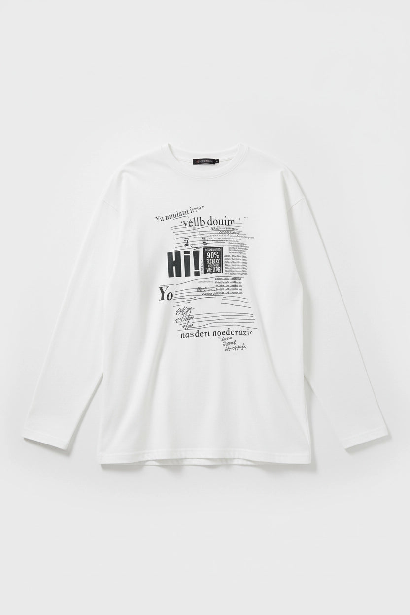 Cotton Printed Long Sleeve