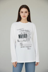 Cotton Printed Long Sleeve