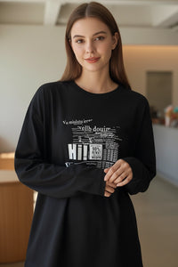 Cotton Printed Long Sleeve