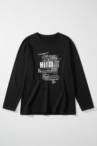 Cotton Printed Long Sleeve