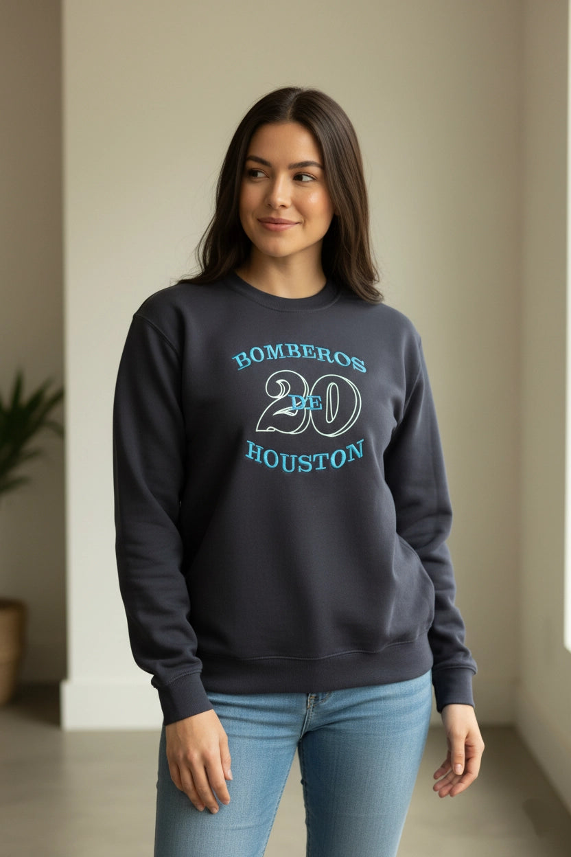 Crewneck Printed Sweatshirt