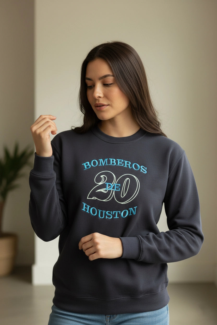 Crewneck Printed Sweatshirt