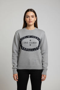 Round-Neck Loose Fit Sweater