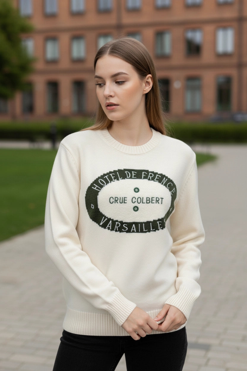 Round-Neck Loose Fit Sweater