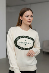 Round-Neck Loose Fit Sweater