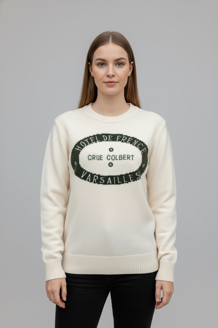 Round-Neck Loose Fit Sweater