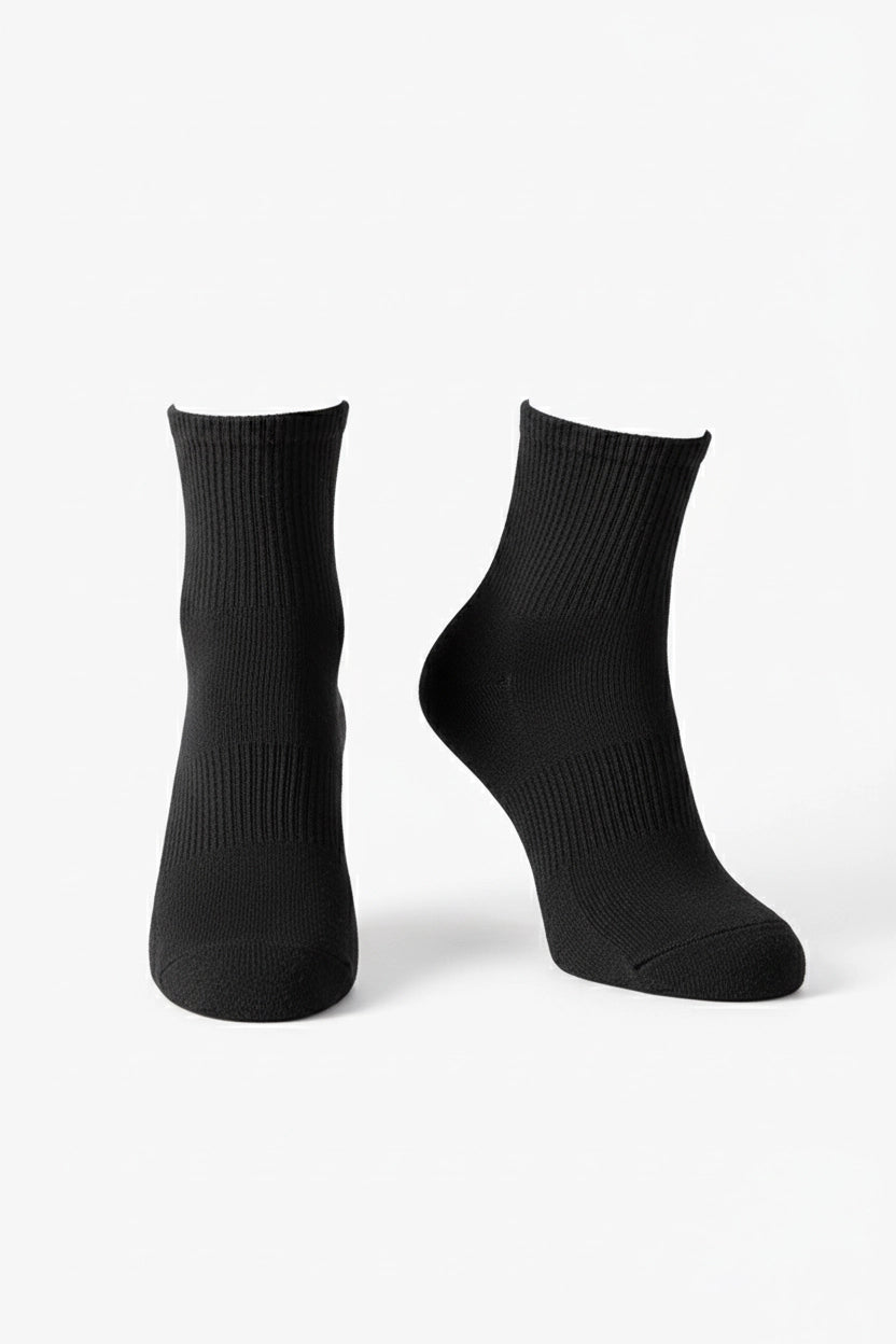 Men’s Active Fresh Cotton Quarter Socks (4-Pack)