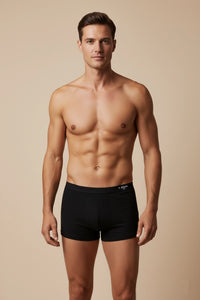 Men’s Antibacterial Cotton 4“ Boxer Briefs (4-Pack)