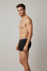 Men’s Cotton Antibacterial 4“ Boyshorts (4-Pack)