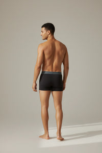 Men’s Cotton Sports Breathable 4" Boxer Briefs(4-Pack)