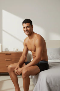 Men’s Cotton Sports Breathable 4" Boxer Briefs(4-Pack)