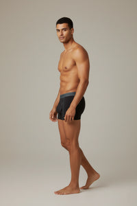 Men’s Cotton Sports Breathable 4" Boxer Briefs(4-Pack)