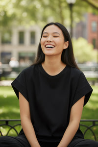 Cotton Loose Short Sleeve T-Shirt