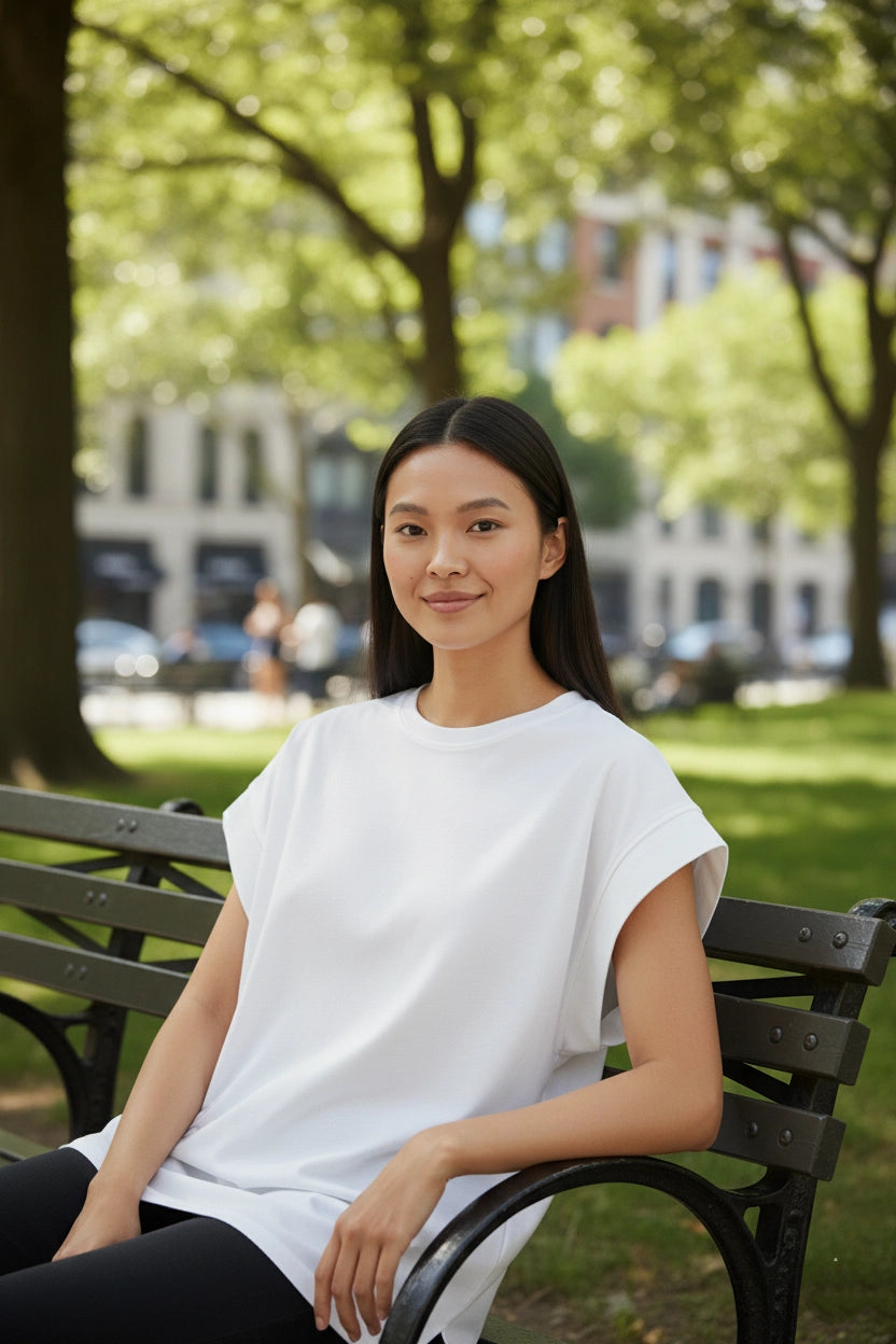 Cotton Loose Short Sleeve T-Shirt