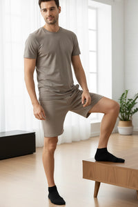 Men’s Active Fresh Cotton Ankle Socks (4-Pack)