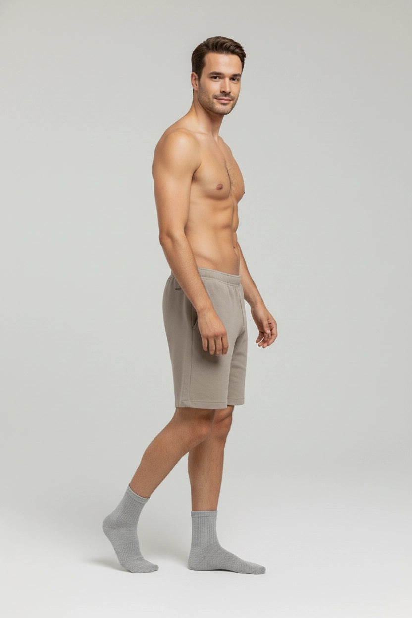 Men’s Active Fresh Cotton Quarter Socks (4-Pack)