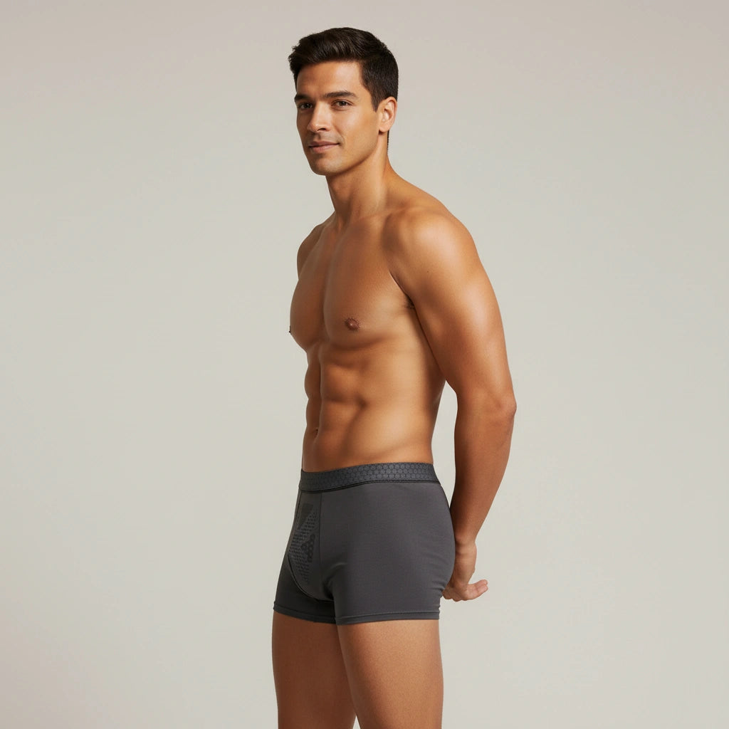 Men’s Modal Antibacterial 4“ Boxer Briefs (4-Pack)