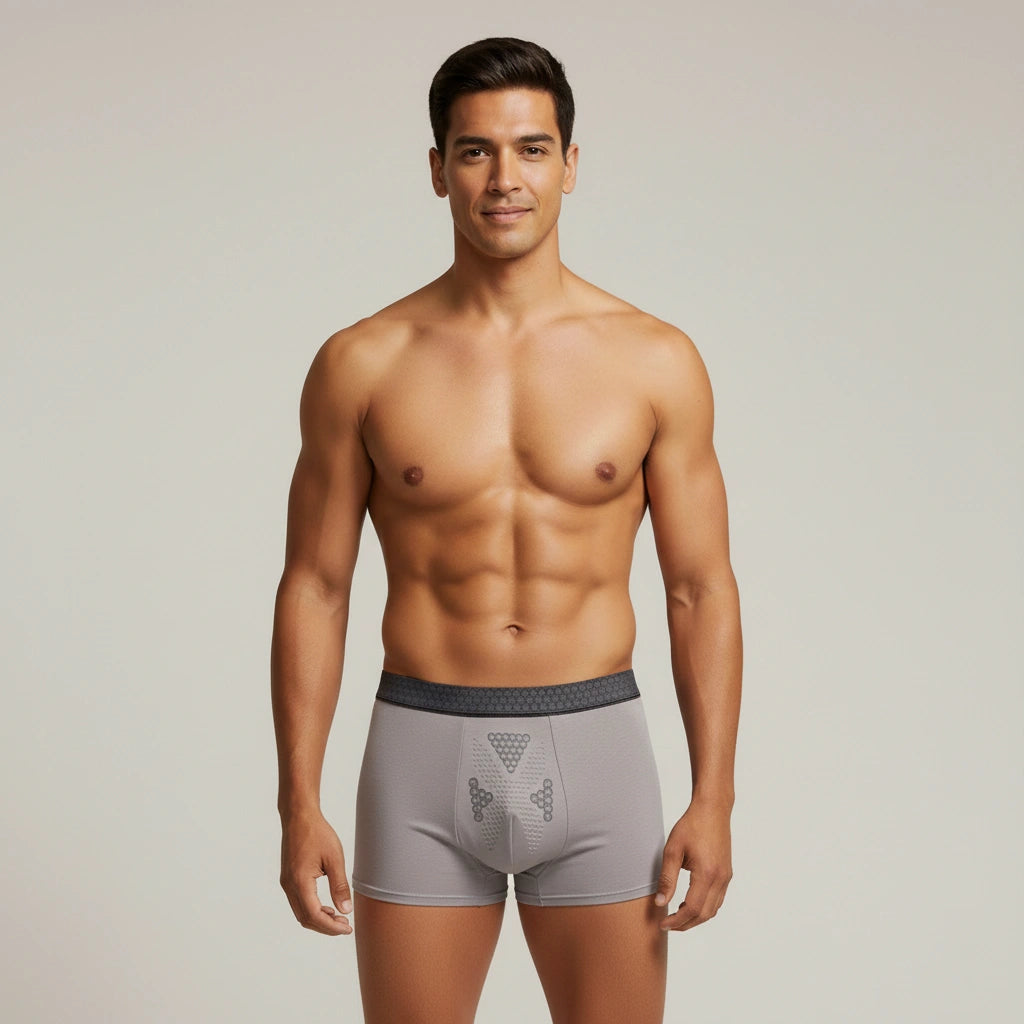 Men’s Modal Antibacterial 4“ Boxer Briefs (4-Pack)