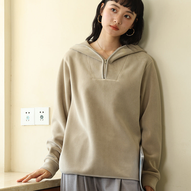 Women’s Heavyweight Oversized Hoodie – Thick & Cozy Pullover