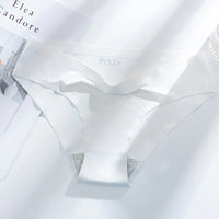 Seamless Ice Silk Cooling Underwear – High-Stretch & Antibacterial Panties for Ultimate Comfort