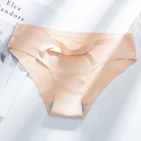 Seamless Ice Silk Cooling Underwear – High-Stretch & Antibacterial Panties for Ultimate Comfort