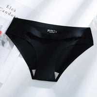 Seamless Ice Silk Cooling Underwear – High-Stretch & Antibacterial Panties for Ultimate Comfort