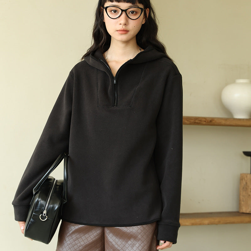 Women’s Heavyweight Oversized Hoodie – Thick & Cozy Pullover