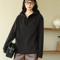 Women’s Heavyweight Oversized Hoodie – Thick & Cozy Pullover
