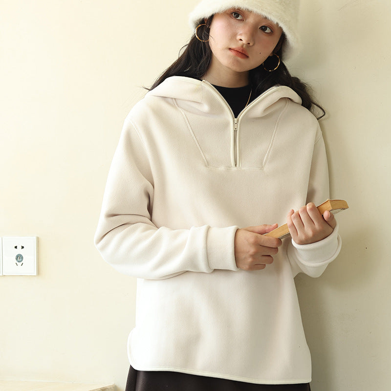 Women’s Heavyweight Oversized Hoodie – Thick & Cozy Pullover