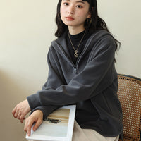 Women’s Heavyweight Oversized Hoodie – Thick & Cozy Pullover