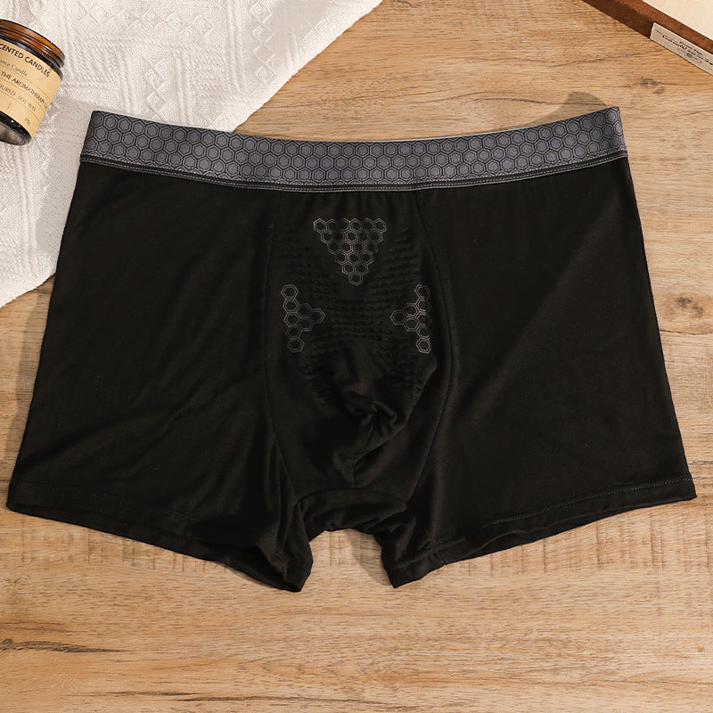 Men’s Modal Honeycomb Boxer Briefs