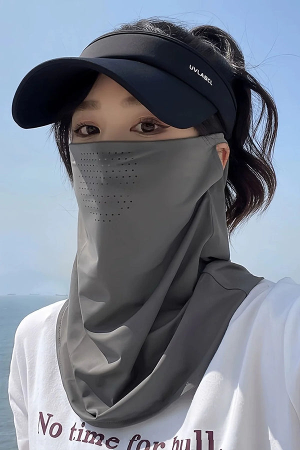 Breathable Sun Protection Face Cover for Outdoor Sports – with Ventilation Holes