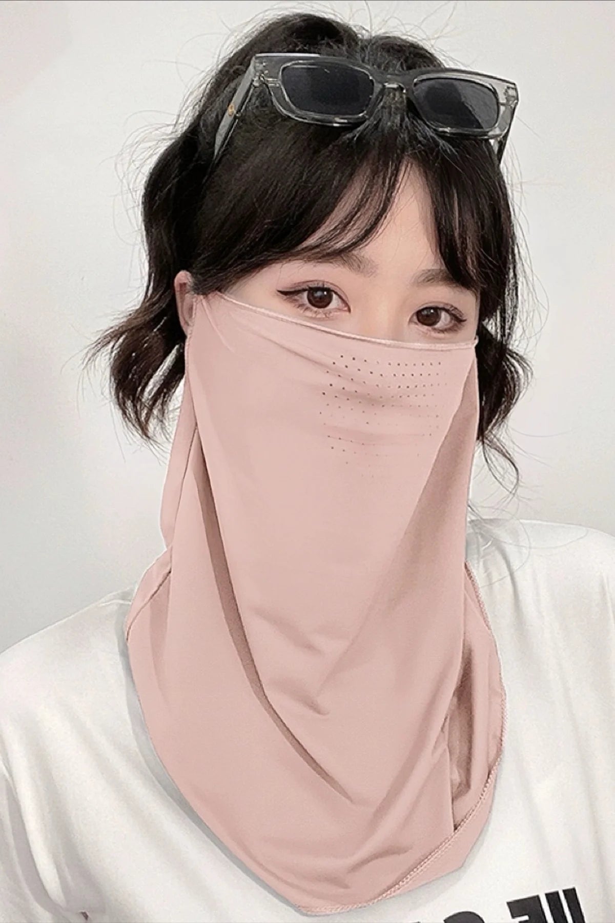 Breathable Sun Protection Face Cover for Outdoor Sports – with Ventilation Holes