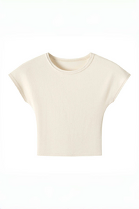 Minimalist Slim Fit Viscose T-Shirt