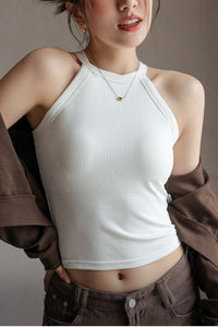 Back-Shaping Padded Spaghetti Strap Camisole – Sculpting Support & Seamless Comfort