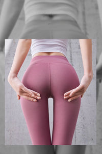 Women’s High-Waisted Seamless Peach-Lift Yoga Pants – Sculpting, Cooling & Flexible