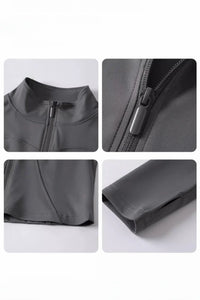 Women's UV Protection Yoga Jacket – Cooling, Stretch Fit, Long Sleeve Workout Layer