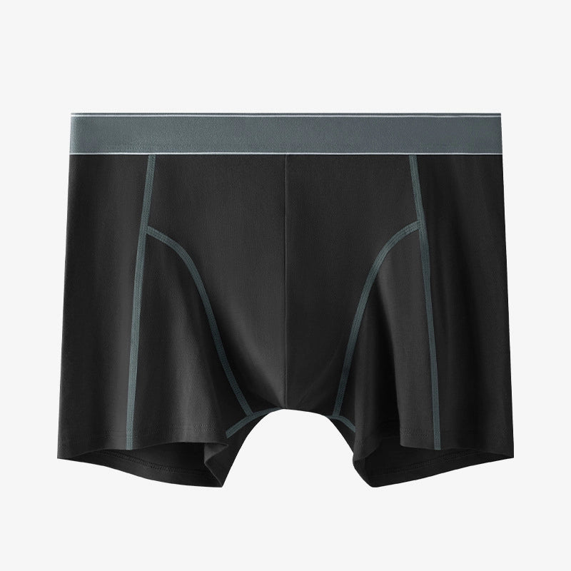 Men’s Cotton Sports Breathable 4" Boxer Briefs(4-Pack)