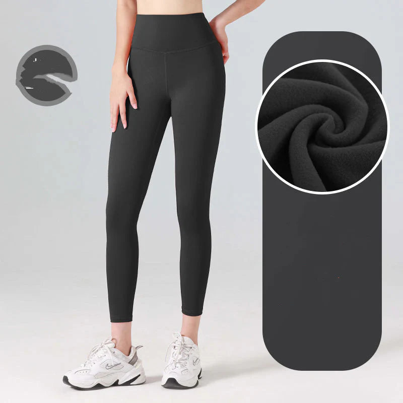 Women’s High-Waisted Seamless Peach-Lift Yoga Pants – Sculpting, Cooling & Flexible