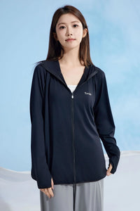 Women’s Plus-Size UV Protection Sun Coat – Loose Fit & Breathable Lightweight Layer