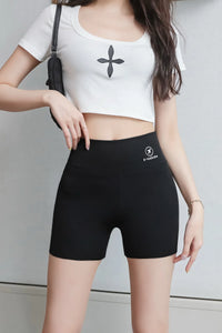 High-Waisted Sculpting Summer Shorts – Slimming, Breathable, and Stylish