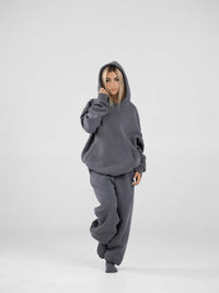 Embroidered Sweatpants – Cozy Fall Lounge Suit
