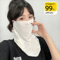 Breathable Sun Protection Face Cover for Outdoor Sports – with Ventilation Holes