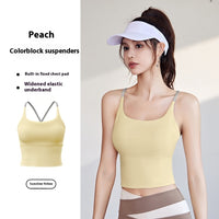 Padded Camisole Yoga Tank Top – Built-In Support for Active Comfort
