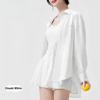 Women’s Ice Silk UV Protection Shirt – Anti-Wrinkle, Cooling & Lightweight