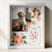 Cherry Blossom Pet Celebration Shadow Box