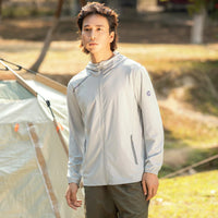 Men's Ice Silk UV Protection Jacket – Lightweight, Stretchy, Sun-Proof Outer Layer