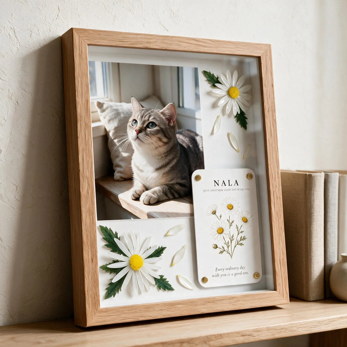 A Joy That Needs No Reason Pet Celebration Shadow Box