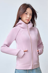 Women’s Thick Reversible Heavyweight Zippered Sweater